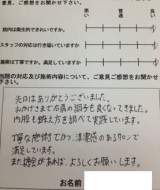 新潟県 阿賀野市 H.K様 男性 23歳 事務